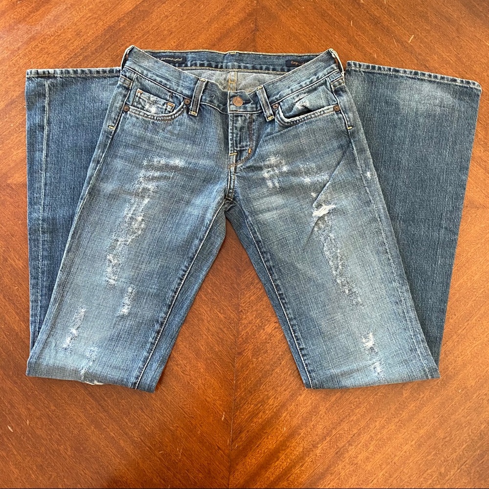 Citizens Of Humanity Bootcut Blue Jeans, Size 26
